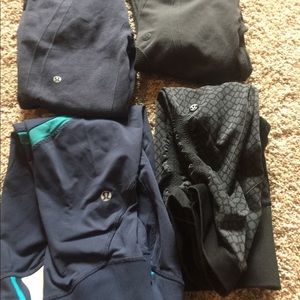 Lulu lemon crops size 4